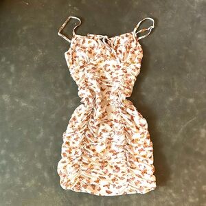 Butterfly mini dress